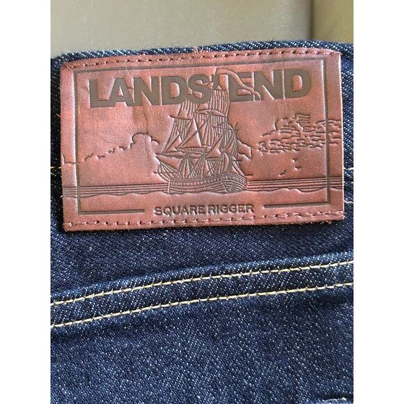 L.L. Bean Flannel Lined Jeans Square Rigger Traditional Fit NWT Mens 37 x 29 - Picture 9 of 10